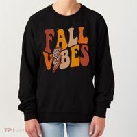 Fall Vibes Fall Season Lighting Bolt Women's Sweatshirt thumb 0