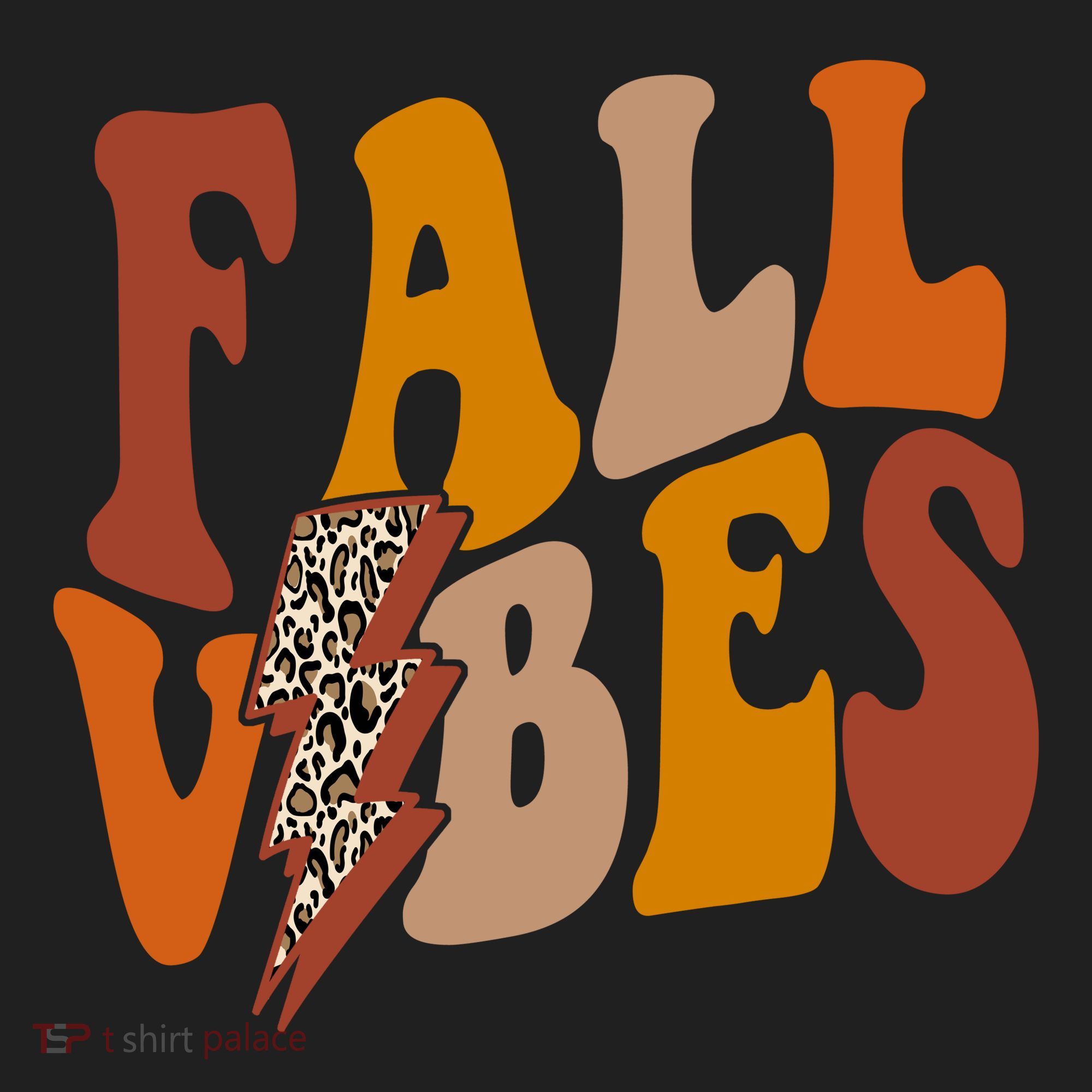 Fall Vibes Fall Season Lighting Bolt Women's Sweatshirt