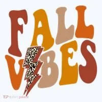 Fall Vibes Fall Season Lighting Bolt Doggie Tank thumb 4