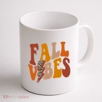 Fall Vibes Fall Season Lighting Bolt Coffee Mug thumb 1