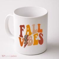 Fall Vibes Fall Season Lighting Bolt Coffee Mug thumb 0