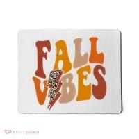 Fall Vibes Fall Season Lighting Bolt Mousepad thumb 0