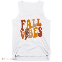 Fall Vibes Fall Season Lighting Bolt Tank Top thumb 0