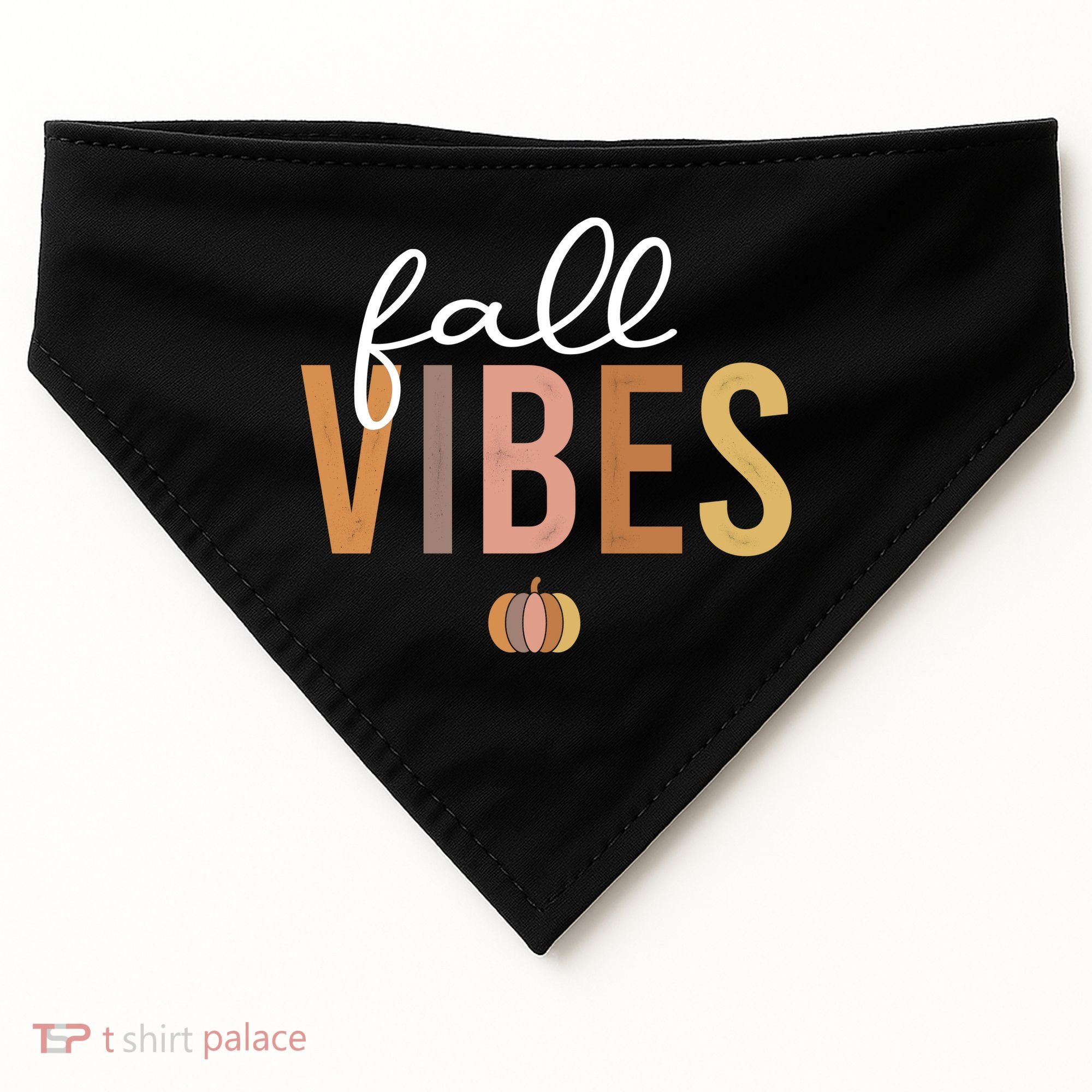 Fall Vibes USA-Made Doggie Bandana