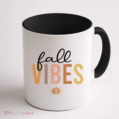 Fall Vibes Coffee Mug back