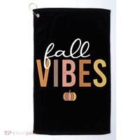 Fall Vibes Golf Towel thumb 0