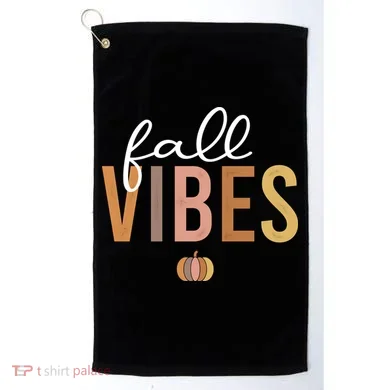 Fall Vibes Golf Towel