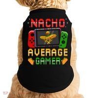 Funny Video Gamer Cinco De Mayo Let's Fiesta Party Doggie Tank thumb 0