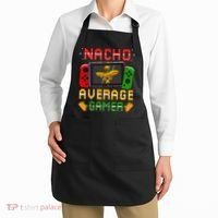 Funny Video Gamer Cinco De Mayo Let's Fiesta Party Apron thumb 2