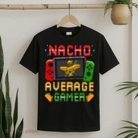 Funny Video Gamer Cinco De Mayo Let's Fiesta Party T-Shirt thumb 2