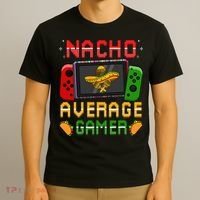 Funny Video Gamer Cinco De Mayo Let's Fiesta Party T-Shirt thumb 3
