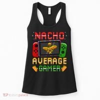 Funny Video Gamer Cinco De Mayo Let's Fiesta Party Women's Tank Top thumb 0