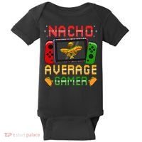 Funny Video Gamer Cinco De Mayo Let's Fiesta Party Baby Bodysuit thumb 0