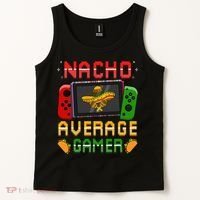 Funny Video Gamer Cinco De Mayo Let's Fiesta Party Tank Top thumb 2
