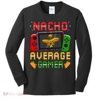 Funny Video Gamer Cinco De Mayo Let's Fiesta Party Kids Long Sleeve Shirt thumb 0