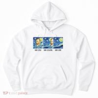Funny Van Gogh Van Goghing Van Gone Fine Art Painting Joke Hoodie thumb 0