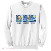 Funny Van Gogh Van Goghing Van Gone Fine Art Painting Joke Sweatshirt thumb 0