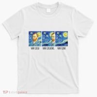 Funny Van Gogh Van Goghing Van Gone Fine Art Painting Joke T-Shirt thumb 0