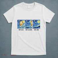 Funny Van Gogh Van Goghing Van Gone Fine Art Painting Joke T-Shirt thumb 5