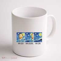 Funny Van Gogh Van Goghing Van Gone Fine Art Painting Joke Coffee Mug thumb 1