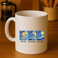 Funny Van Gogh Van Goghing Van Gone Fine Art Painting Joke Coffee Mug thumb 4