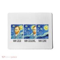 Funny Van Gogh Van Goghing Van Gone Fine Art Painting Joke Mousepad thumb 0