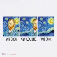 Funny Van Gogh Van Goghing Van Gone Fine Art Painting Joke Mousepad thumb 1