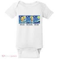Funny Van Gogh Van Goghing Van Gone Fine Art Painting Joke Baby Bodysuit thumb 0