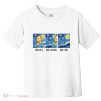 Funny Van Gogh Van Goghing Van Gone Fine Art Painting Joke Toddler T-Shirt thumb 0