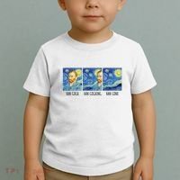 Funny Van Gogh Van Goghing Van Gone Fine Art Painting Joke Toddler T-Shirt thumb 2