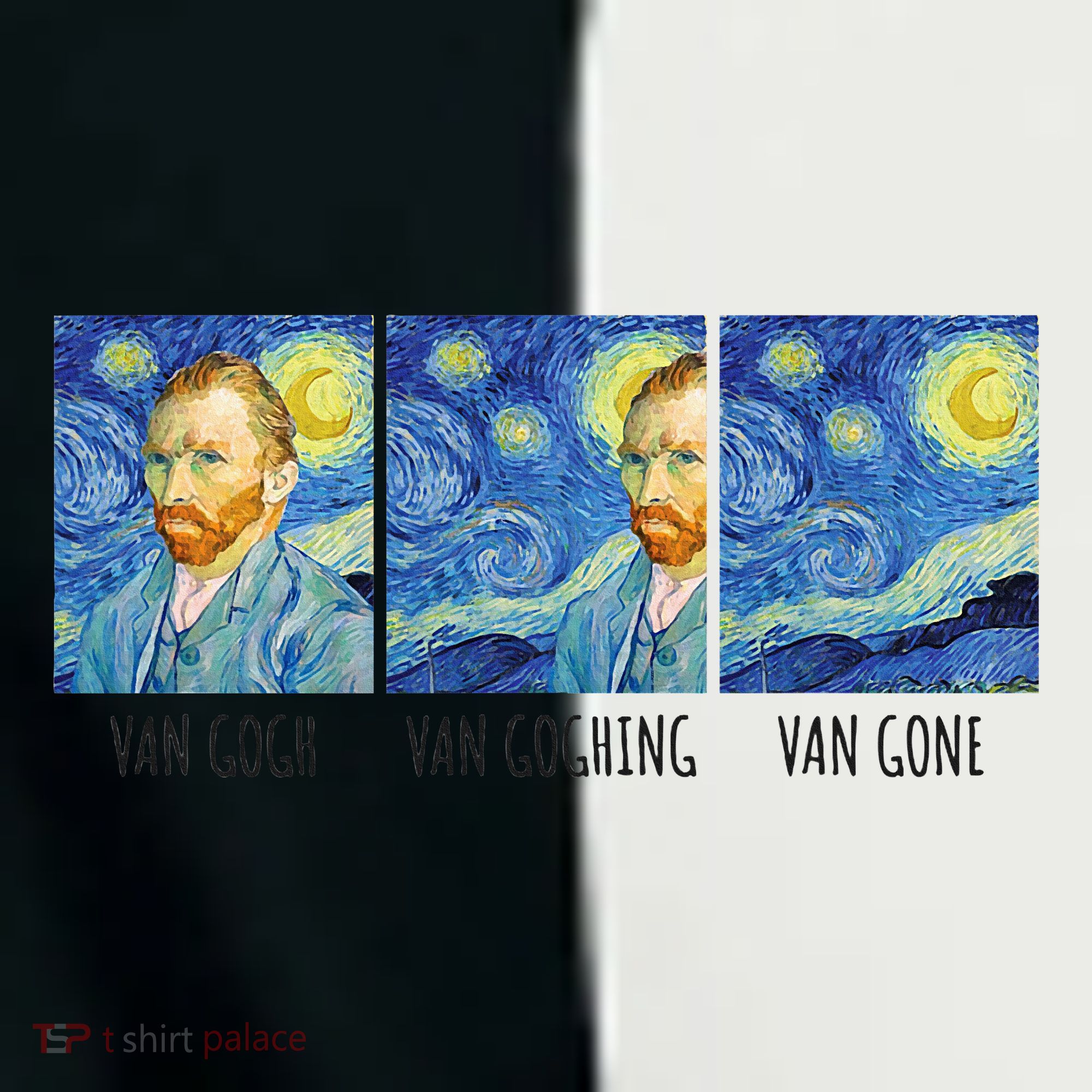 Funny Van Gogh Van Goghing Van Gone Fine Art Painting Joke Infant Baby Jersey Bodysuit