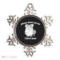 Funny Vegan Gift: Please Dont Eat Me (I Love You) Funny Gift Ornament thumb 0