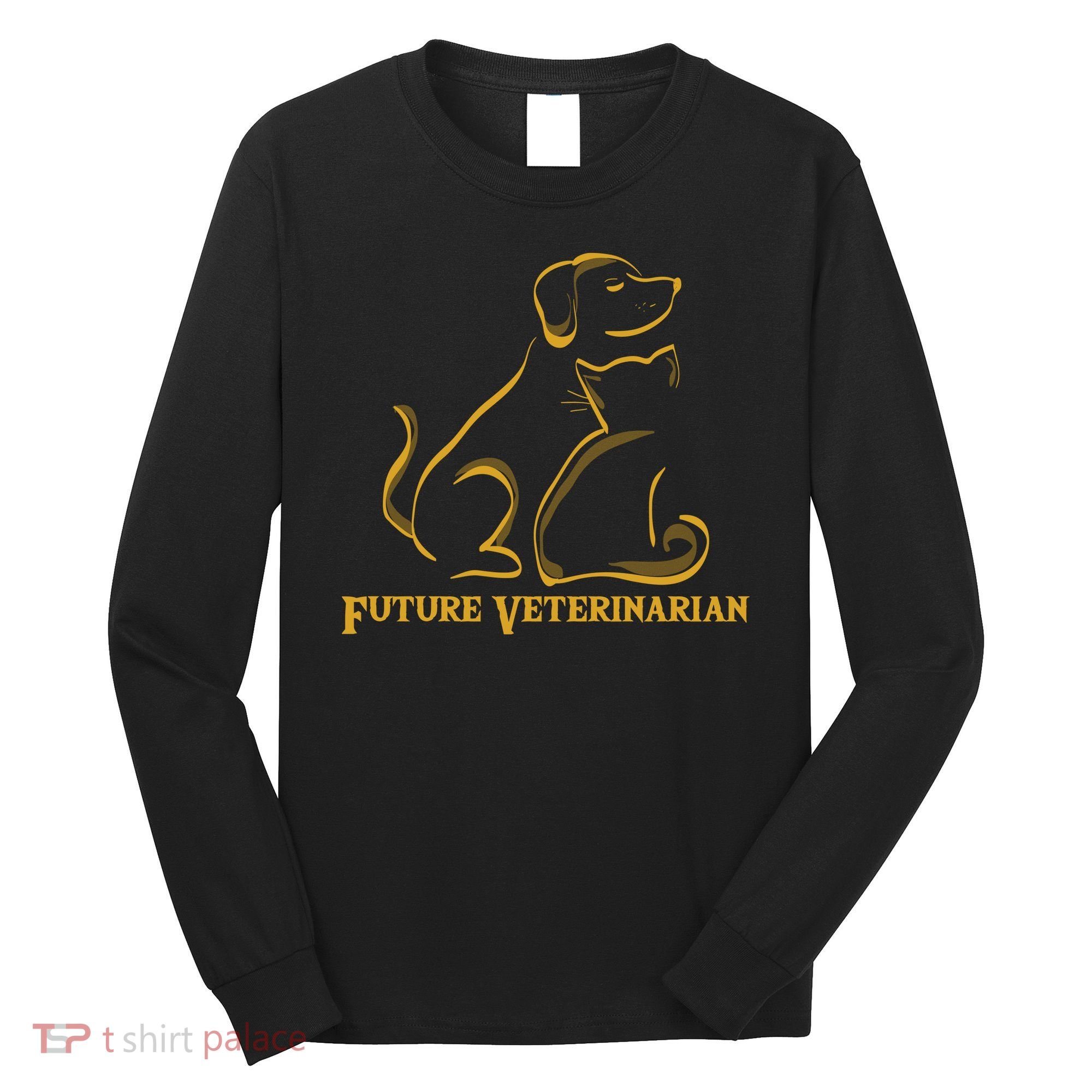 Future Veterinarian Gift Fun Vet Student Gift Long Sleeve Shirt