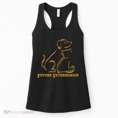 Future Veterinarian Gift Fun Vet Student Gift Women's Tank Top