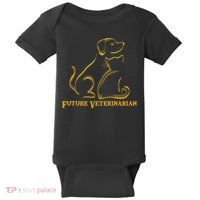 Future Veterinarian Gift Fun Vet Student Gift Baby Bodysuit thumb 0