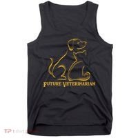 Future Veterinarian Gift Fun Vet Student Gift Tank Top thumb 0