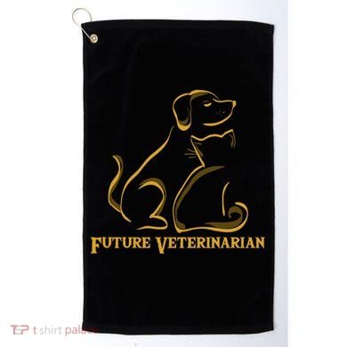 Future Veterinarian Gift Fun Vet Student Gift Golf Towel