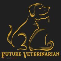 Future Veterinarian Gift Fun Vet Student Gift Golf Towel thumb 3