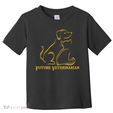 Future Veterinarian Gift Fun Vet Student Gift Toddler T-Shirt