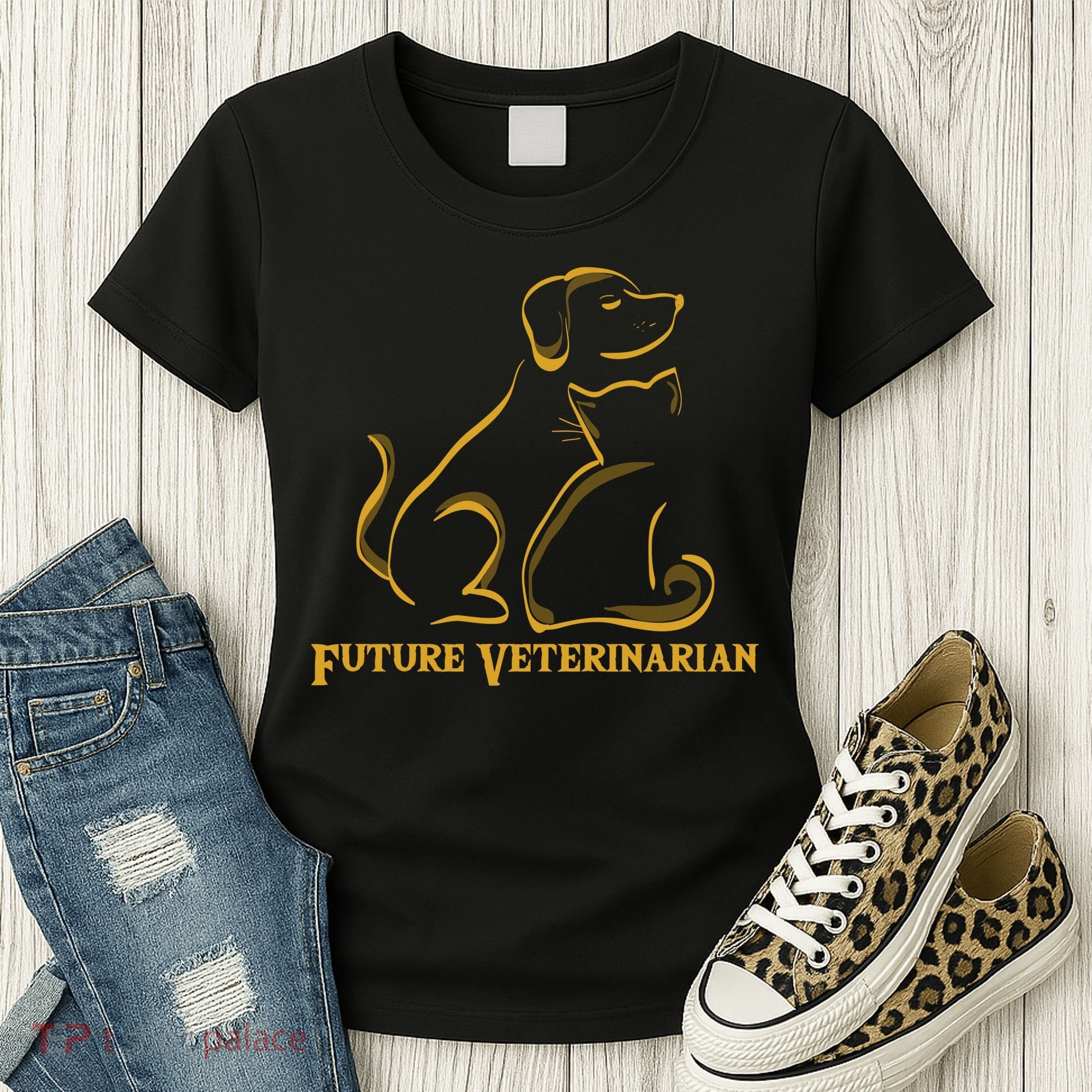 Future Veterinarian Gift Fun Vet Student Gift Women's T-Shirt
