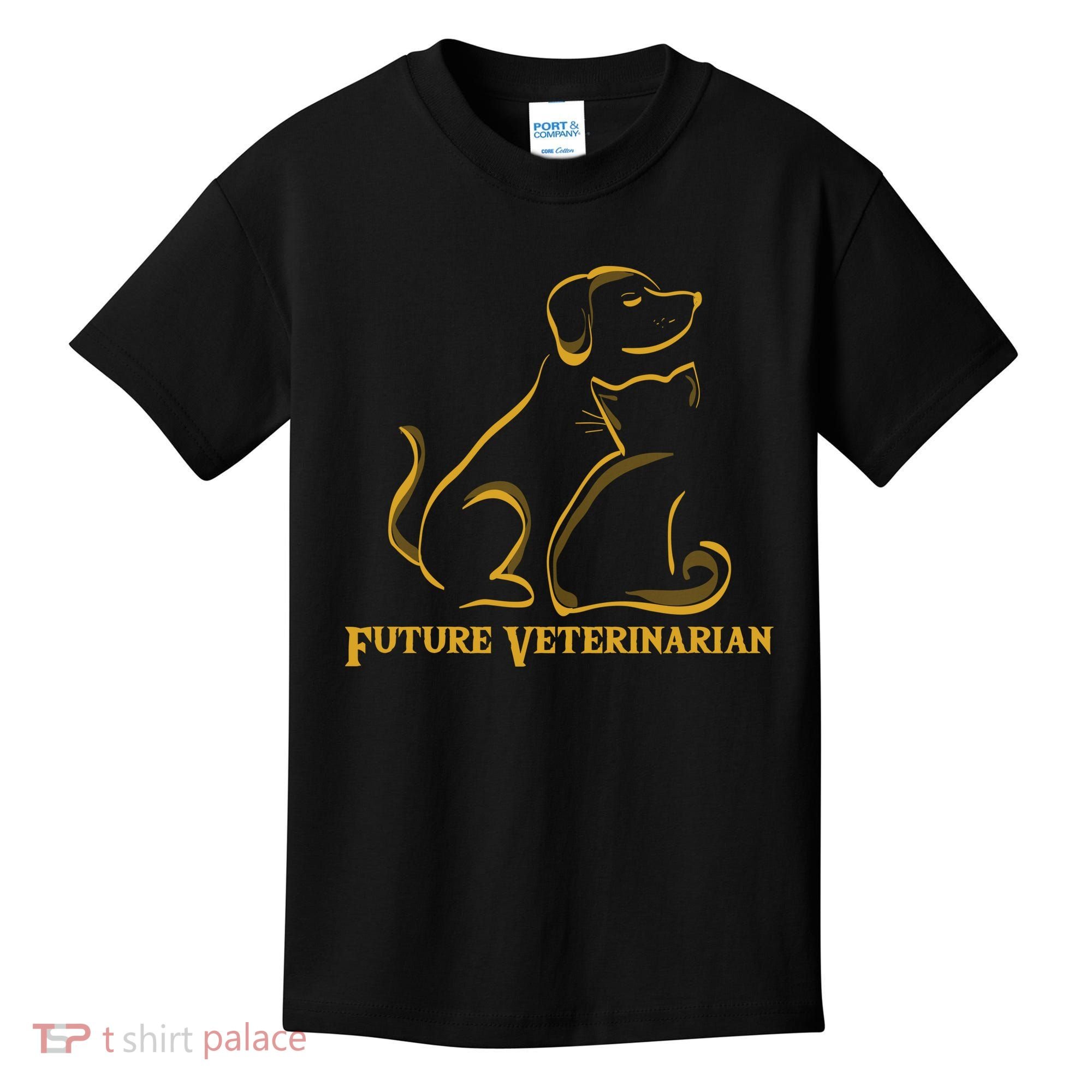 Future Veterinarian Gift Fun Vet Student Gift Kids T-Shirt