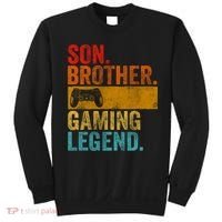 Funny Video Gamer Son Brother Gaming Legend Sweatshirt thumb 0