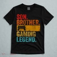 Funny Video Gamer Son Brother Gaming Legend T-Shirt thumb 5