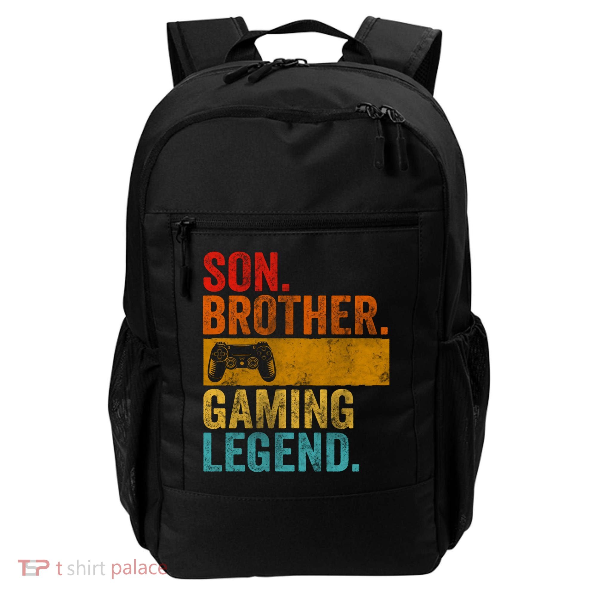 Funny Video Gamer Son Brother Gaming Legend Backpack
