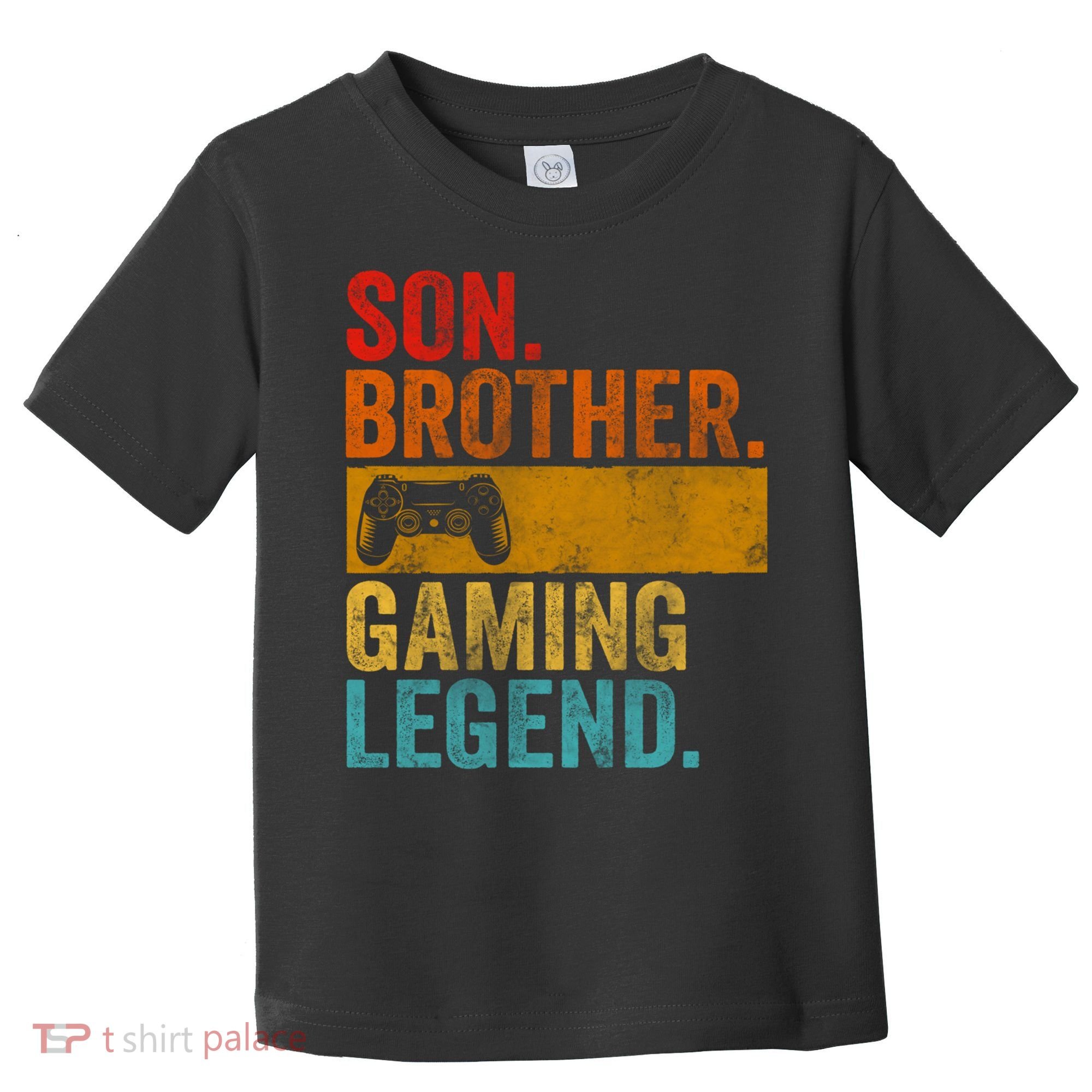 Funny Video Gamer Son Brother Gaming Legend Toddler T-Shirt