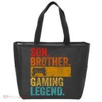 Funny Video Gamer Son Brother Gaming Legend Tote Bag thumb 0