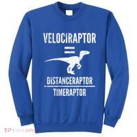 Funny Velociraptor Gift With Science Pun Dad Joke Physics Sweatshirt thumb 0