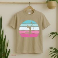 Funny Volleyball Girl Retro Vintage Meaningful Gift T-Shirt thumb 2