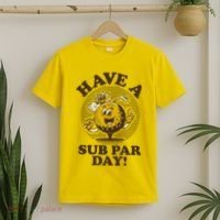 Funny Vintage Golfing Have A Sub Par Day T-Shirt thumb 2
