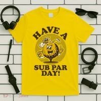 Funny Vintage Golfing Have A Sub Par Day T-Shirt thumb 5
